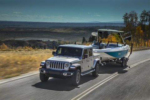 2020 Jeep Gladiator Towing Jeep Wrangler Pickup Diesel Vs