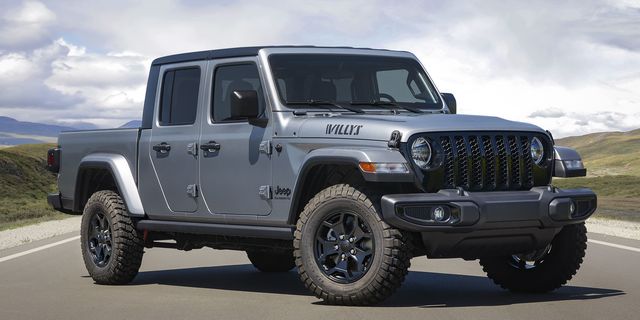 Jeep Gladiator Gets Willys Edition and Mopar Doors-Off Mirror Kit