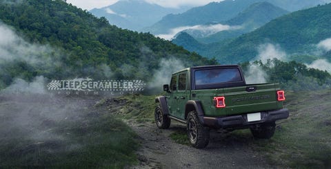 19 Jeep Wrangler Pickup Renderings Best Look At New Jeep Scrambler Truck