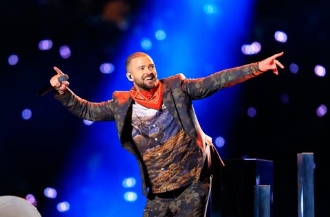 What The Hell Was Going On With Justin Timberlake's Outfit At The Super ...