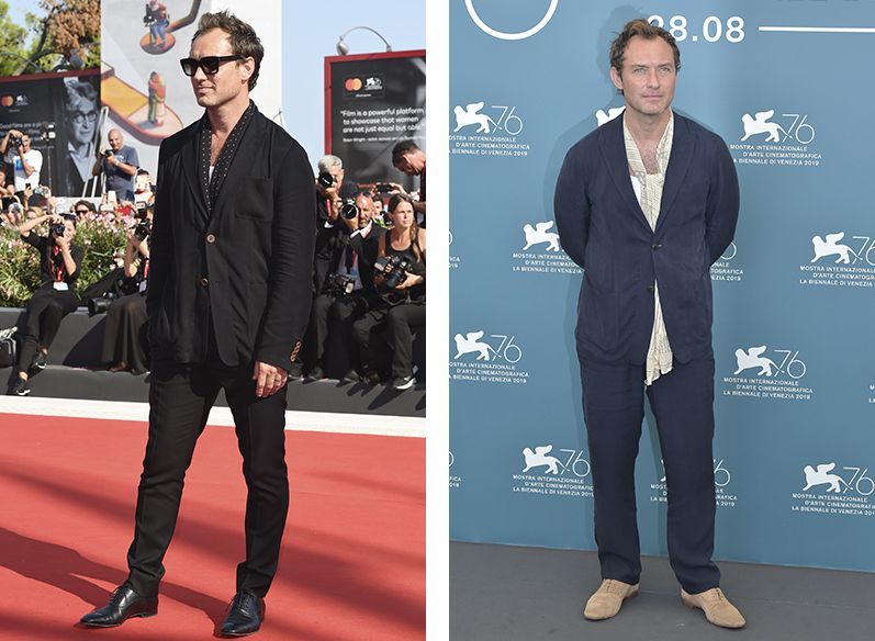 jude law casual style