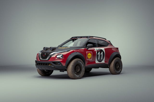 Nissan Juke Concept Celebrates East Africa Rally Winning 240z