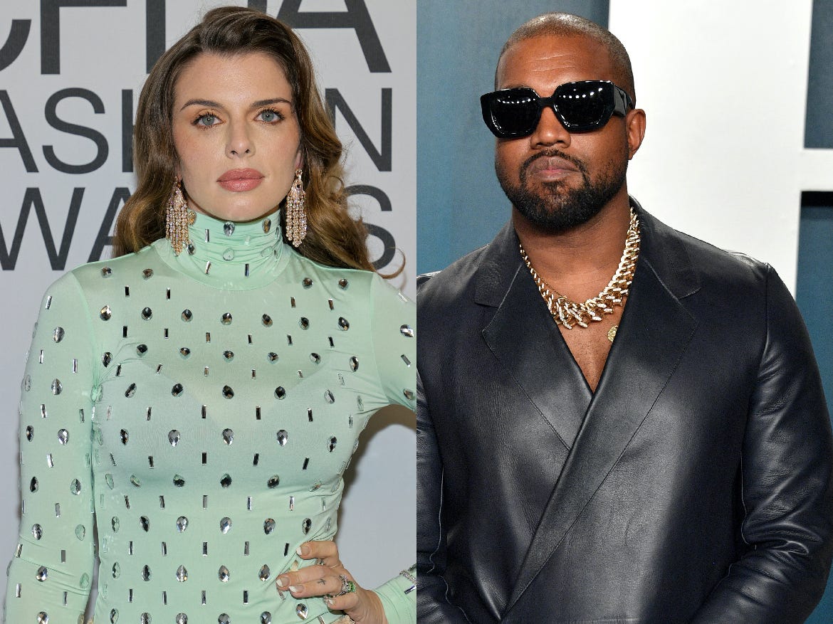 Julia Fox responds to rumours that Kanye West relationship is fake