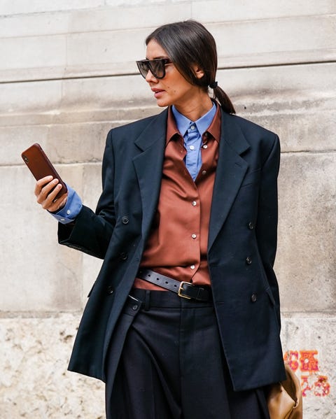 Street Style : Paris Fashion Week - Womenswear Spring Summer 2020 : Day Eight