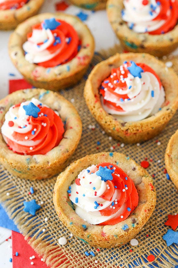 12 Best 4th Of July Cupcake Ideas - Easy Recipes for Fourth Of July ...