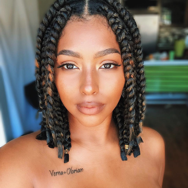 12 Best Jumbo Braids Of 21 Big Braids Ideas For Protective Styling