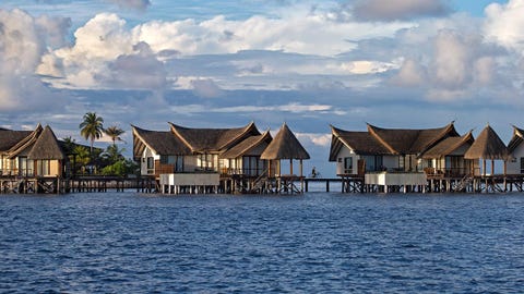 Céu, Resort, Casa, Nuvem, Edifício, Imobiliário, Casa, Férias, Lagoa, Lazer, 