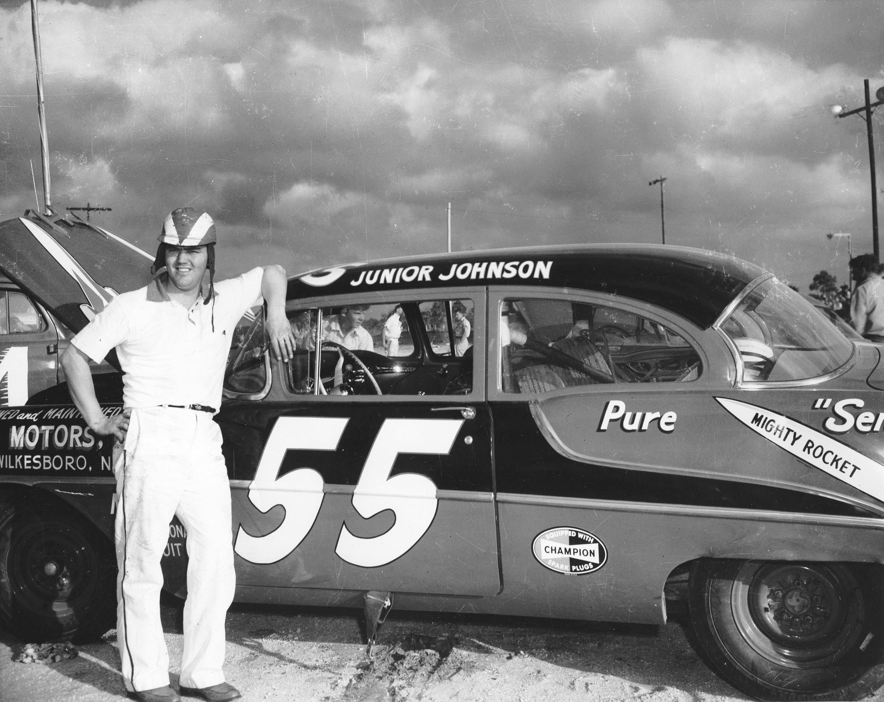 How Moonshiner Junior Johnson Earned NASCAR Validation at Hickory in 1955