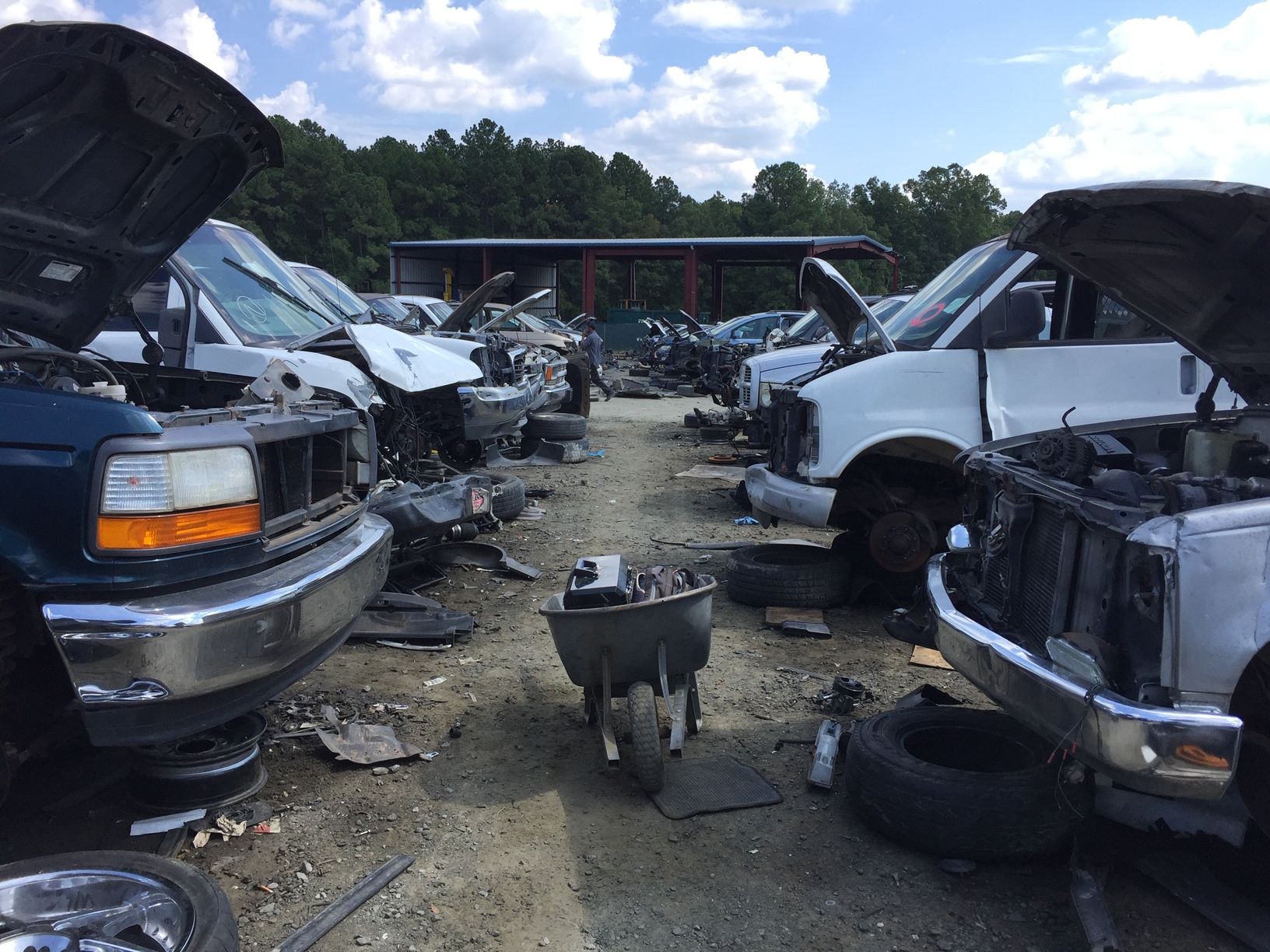 can i sell my car to a salvage yard