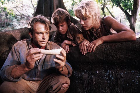 jurassic park movie 1993 sam neill kids