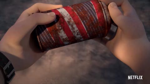 barbasol can in jurassic world camp cretaceous trailer