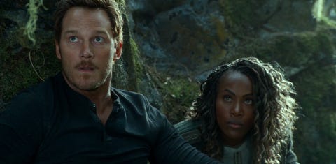 Chris Pratt, Jurassic World Dominion trailer chris pratt, jurassic world dominion trailer