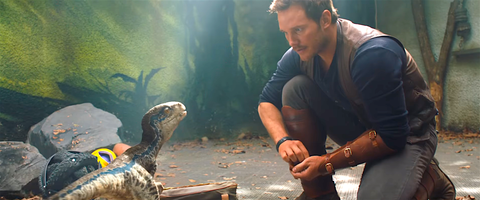 Jurassic World Fallen Kingdom Chris Pratt Returns To The Island In The New Jurassic World