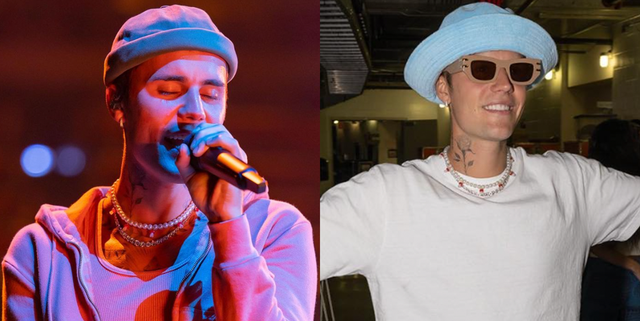 The Exact Mushroom Necklace Justin Bieber Wore on Tour Is Only $30 Right Now
