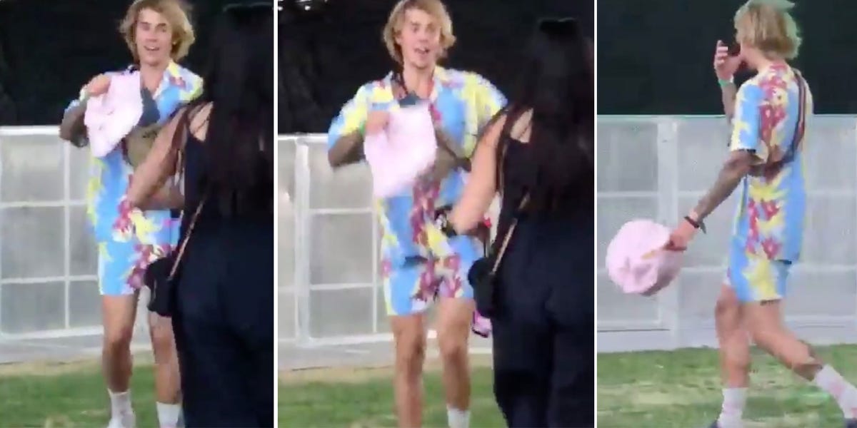 Justin Bieber Caught On Camera Doing Some Really Hilarious Dancing At Coachella