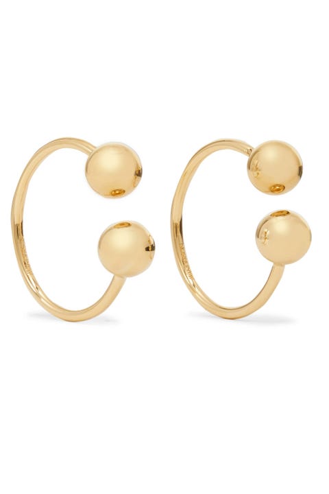 10 Best Gold Hoop Earrings Hoops To Now Image