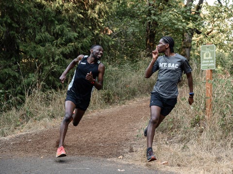 aaron and joshua potts of the 2 black runner’s podcast