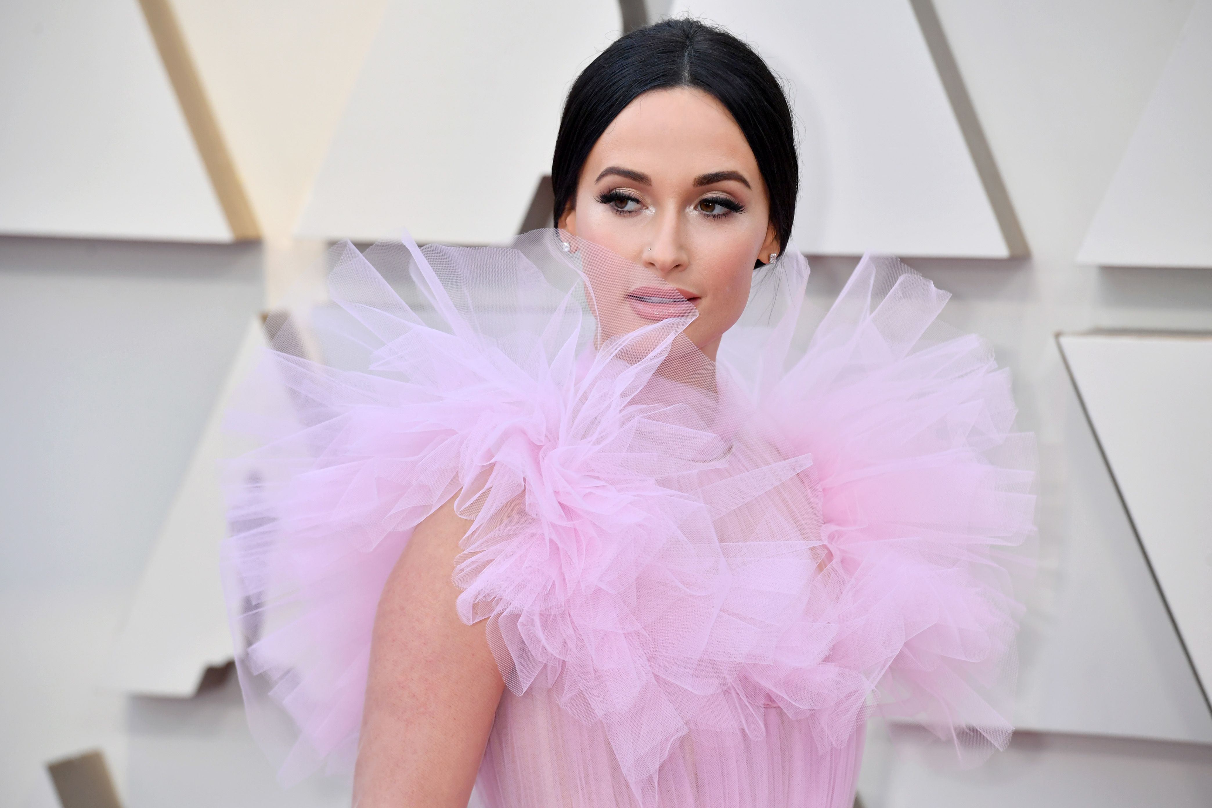 pink tulle dress oscars