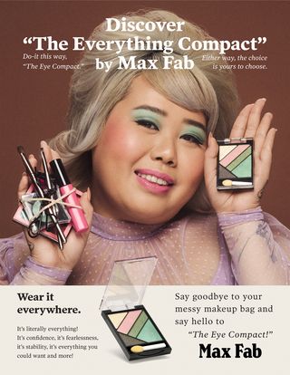 vintage cosmetics compact advertisement