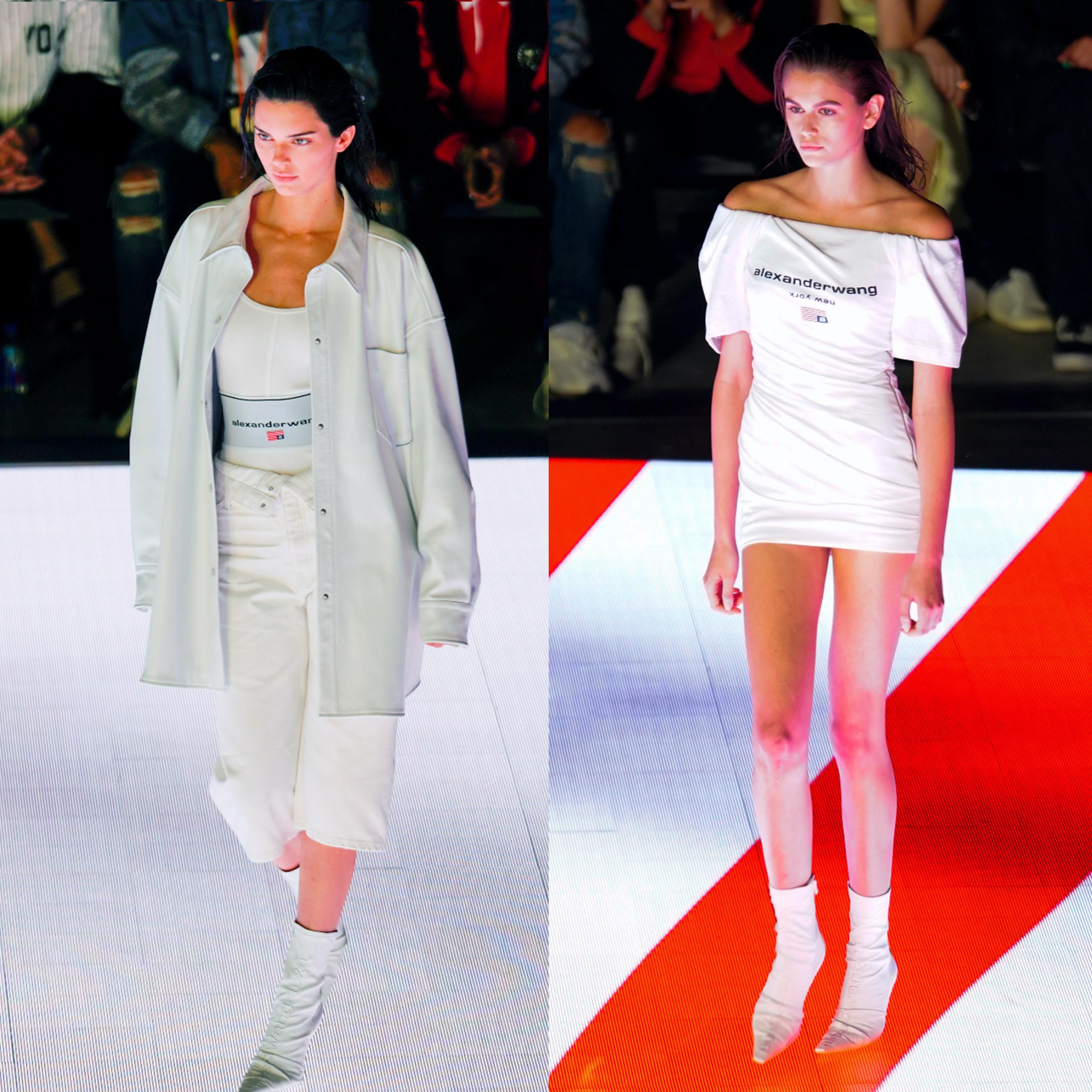 Kendall Jenner and Kaia Gerber Twin at 