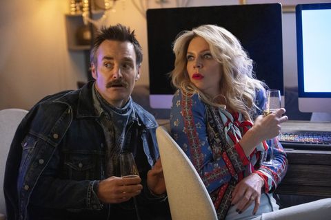 will forte and kaitlin olson in quibi comedy, flipped