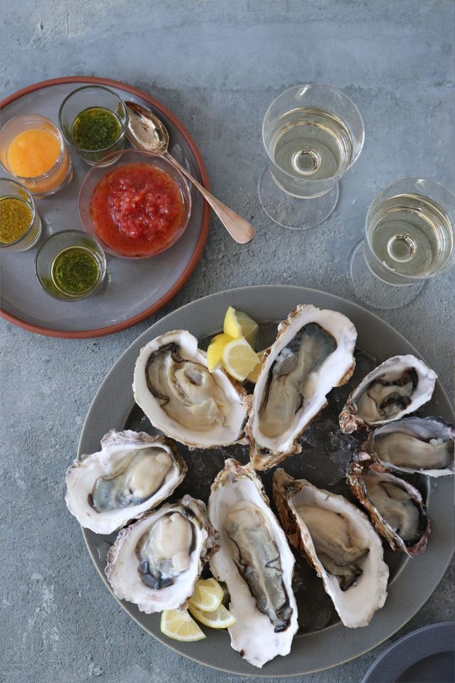 生牡蠣と5種のソース Elle Gourmet エル グルメ 生牡蠣と5種のソース Elle Gourmet エル グルメ