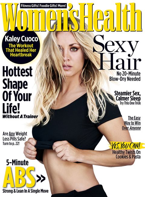 This Is Exactly How Kaley Cuoco Eats and Works Out to Keep Her Abs THAT  Toned | Women's Health