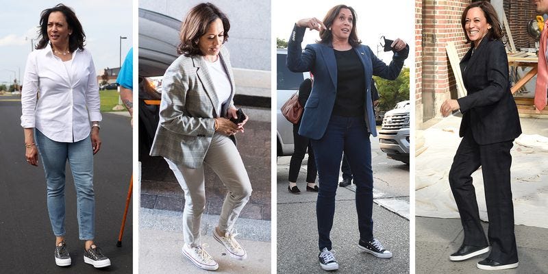 How Kamala Harris Became the Converse Candidate