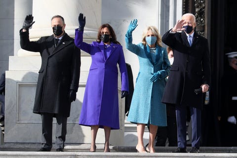 kamala harris and jill biden's inauguration fashion