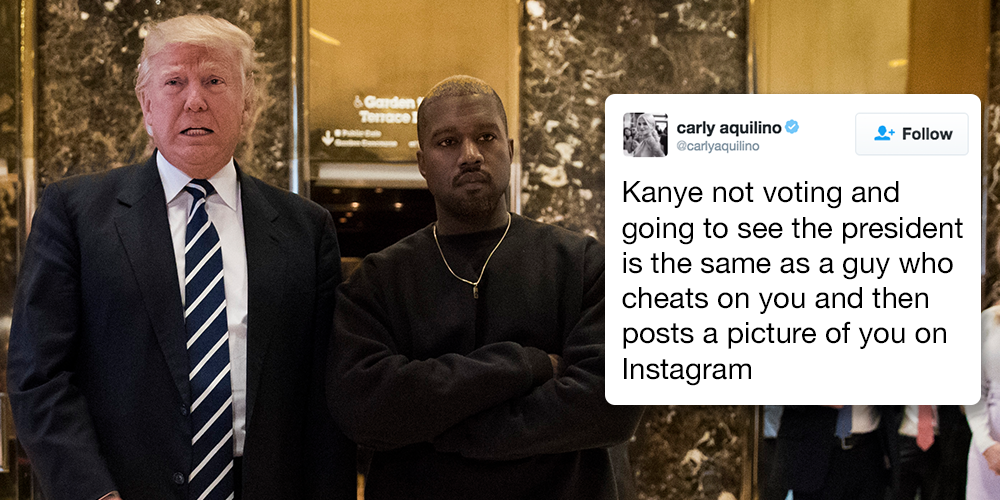 donald trump jr twitter kanye west