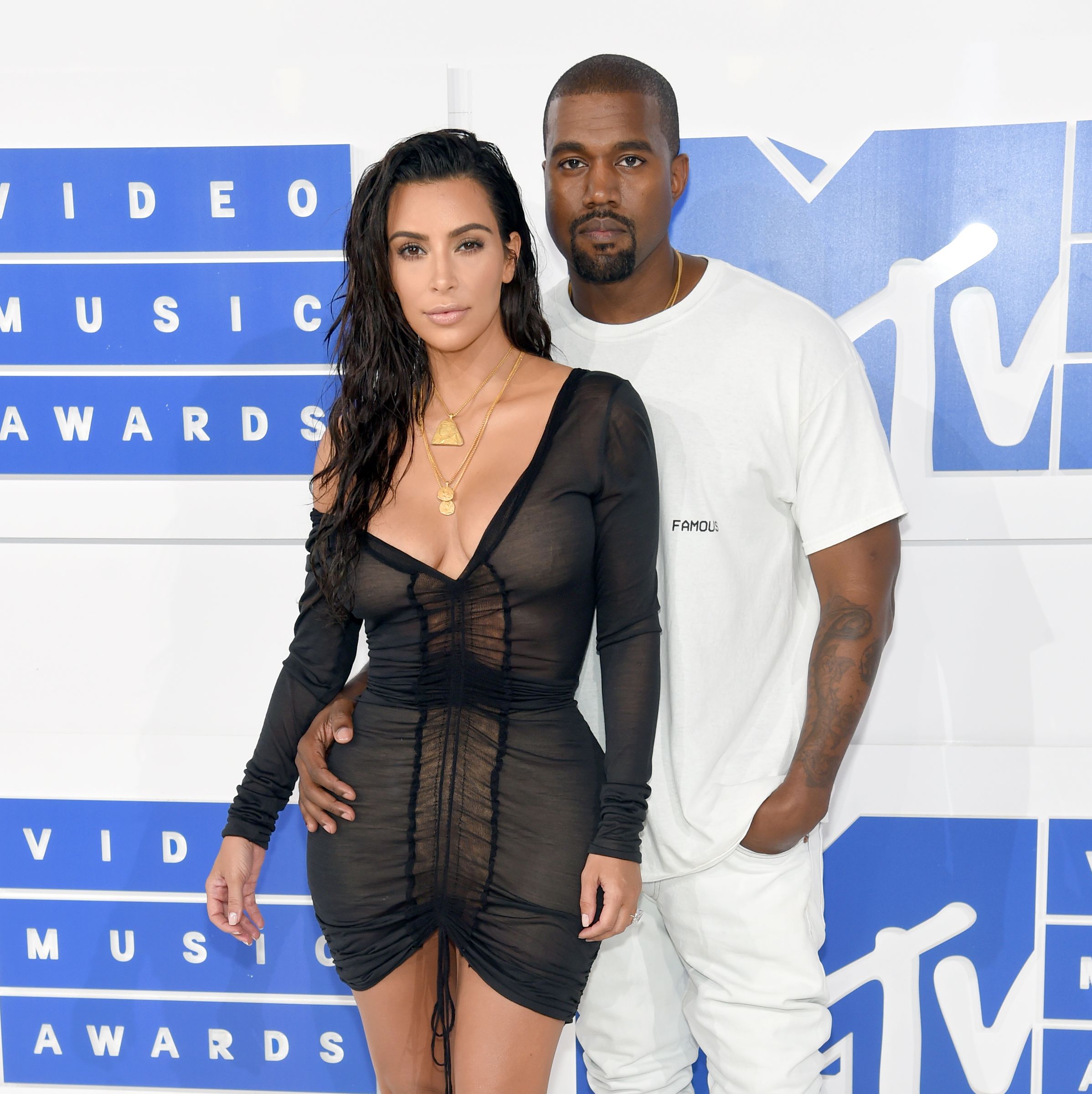 Kim Kardashian and Kanye West Are 