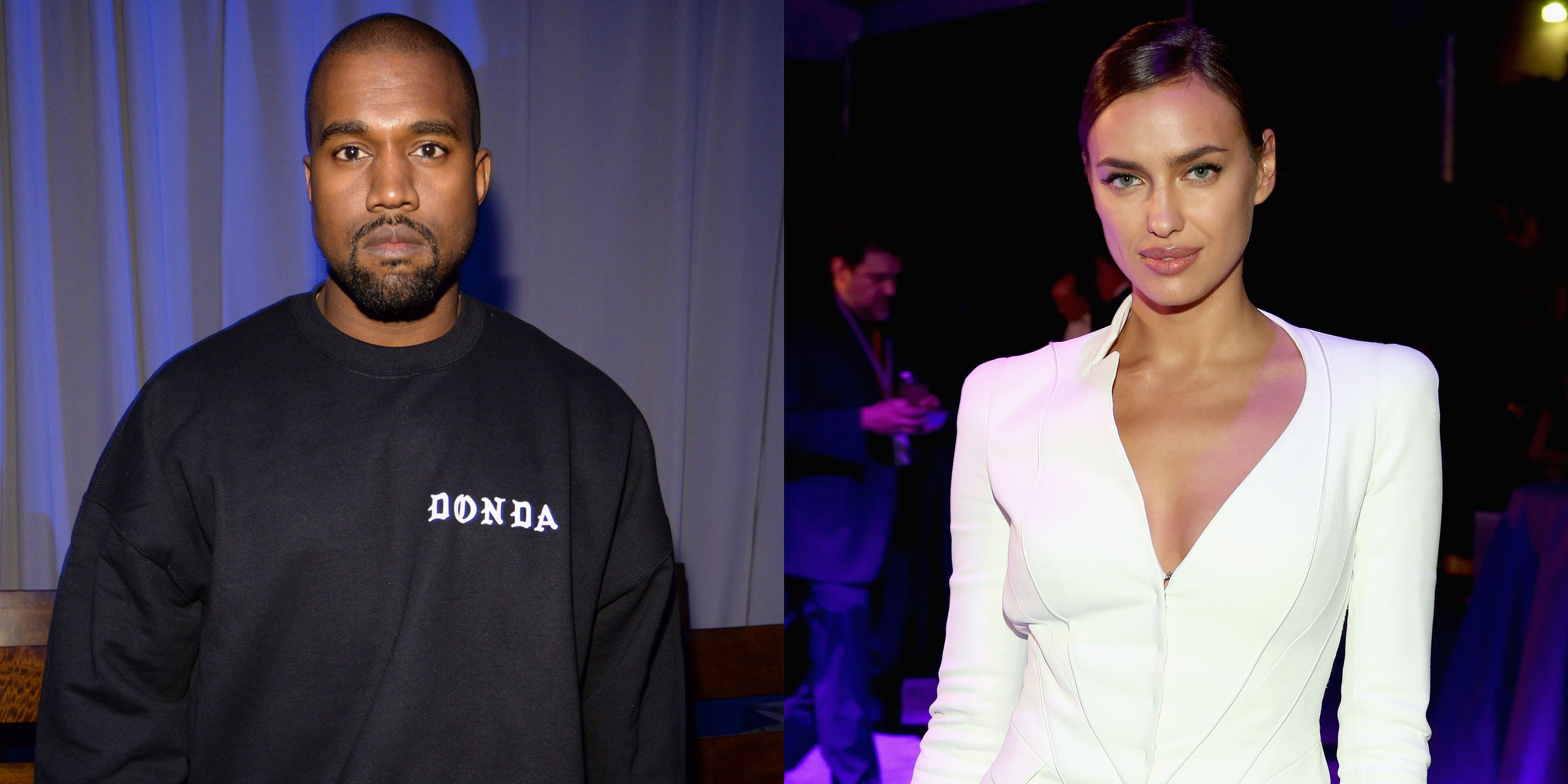 Kanye West And Irina Shayk Pictures