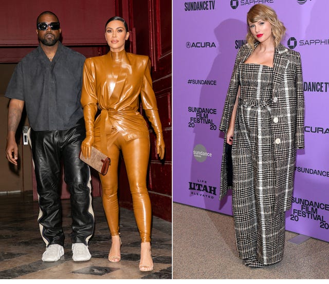 Kanye West, Kim Kardashian i Taylor Swift