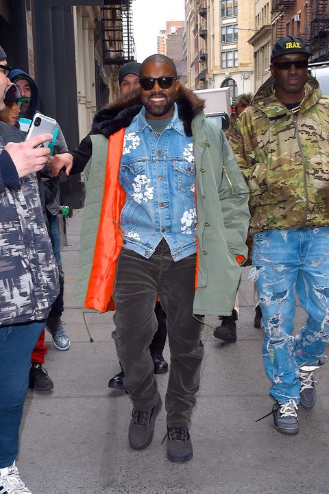 Kanye West Visvim - Kanye west wears visvim fbt shaman sneakers at ...