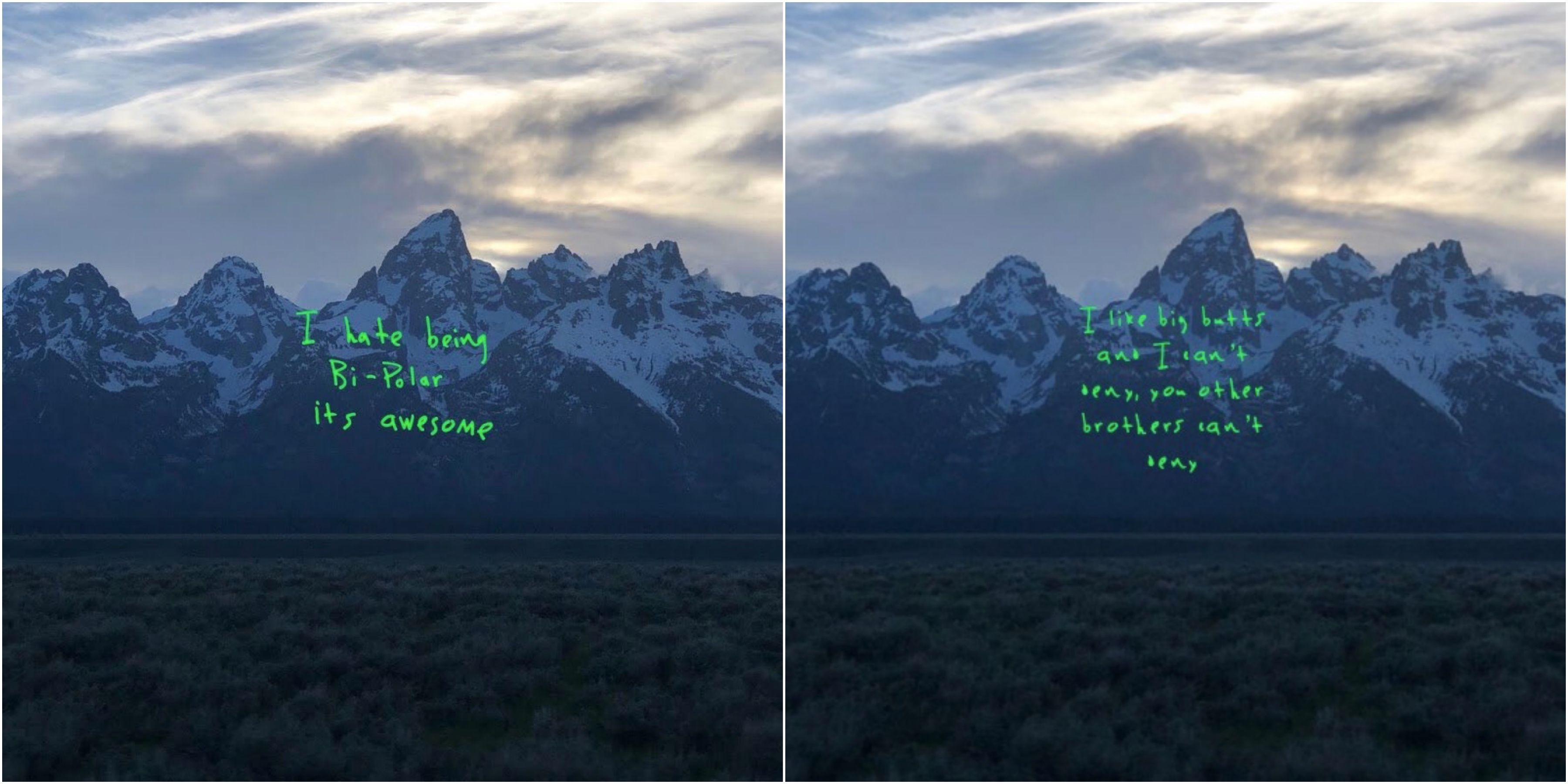 Kanye West S Album Cover Has Immediately Become A Meme And We Approve