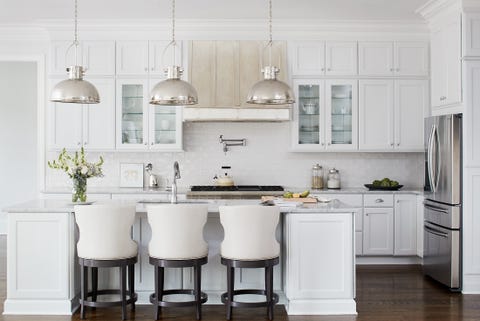 50 White Kitchen Cabinet Ideas How to Use White Cabinets 