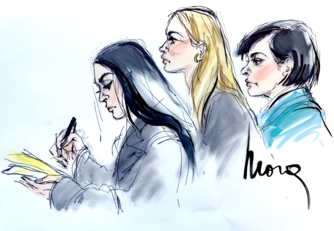 kardashian trial sketch mona shafer edwards