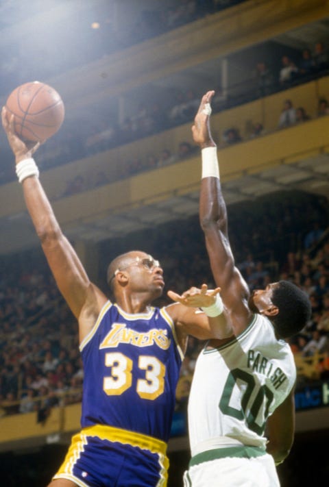 los angeles lakers v boston celtics