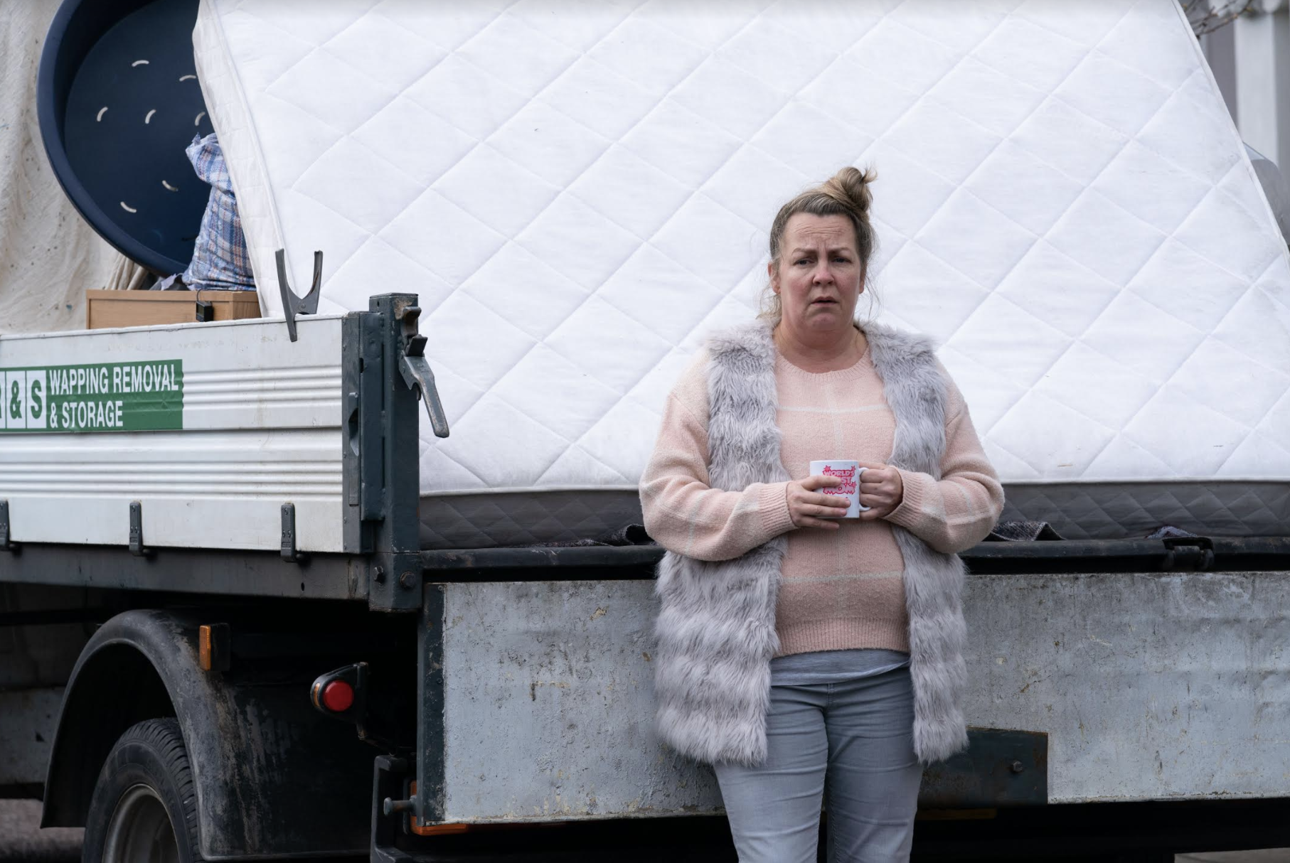 EastEnders Spoilers - Karen Taylor Prepares To Leave With Kayden