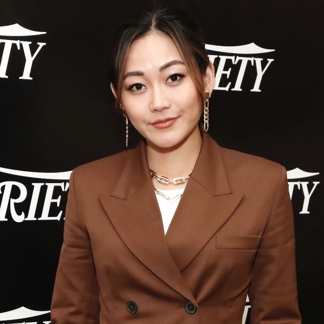 karen fukuhara, from the series the boys poses at the variety studio at sxsw 2022 at jw marriott austin on march 12, 2022 in austin, texas