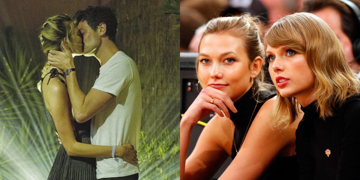 Karlie Kloss and Josh Kushner Post Kissing Instagram 