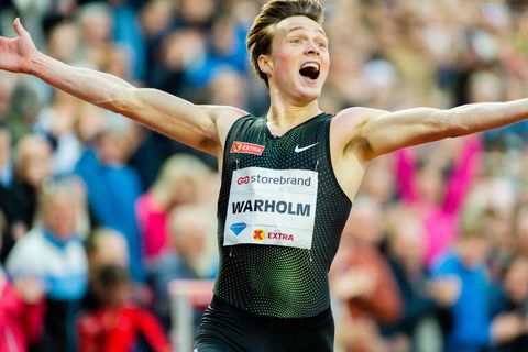 Karsten Warholm bate el récord de Europa de 400m. vallas