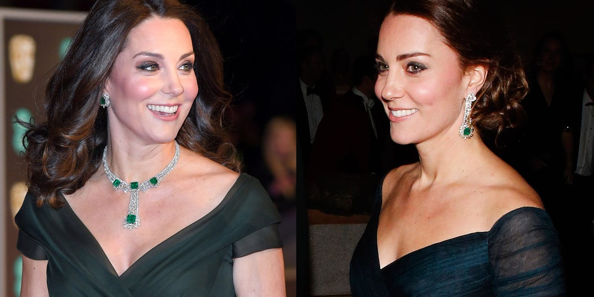 Kate Middleton Emerald Jewelry - Duchess of Cambridge Redid Emerald Jewelry