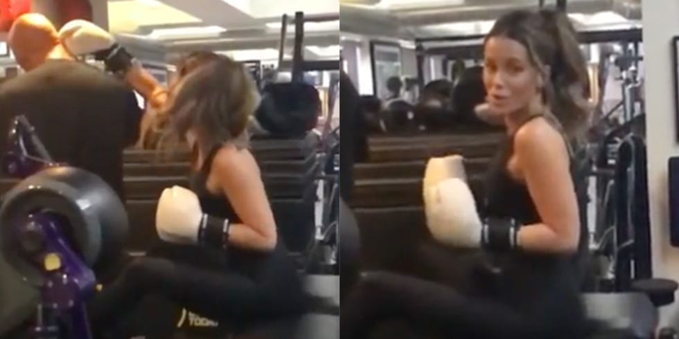 Kate Beckinsale's New Boxing Video Reveals Her Secret to Incredibly Sculpted Abs At 46