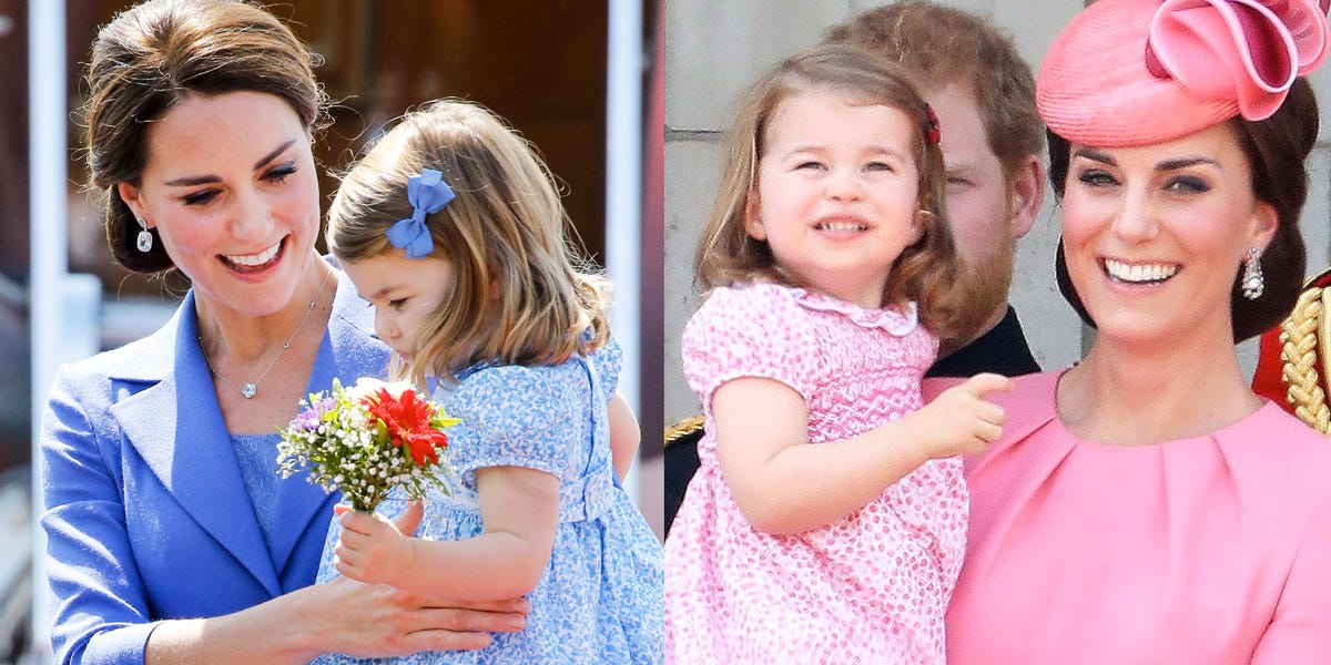 Kate Middleton and Princess Charlotte Dressed Alike - Kate 