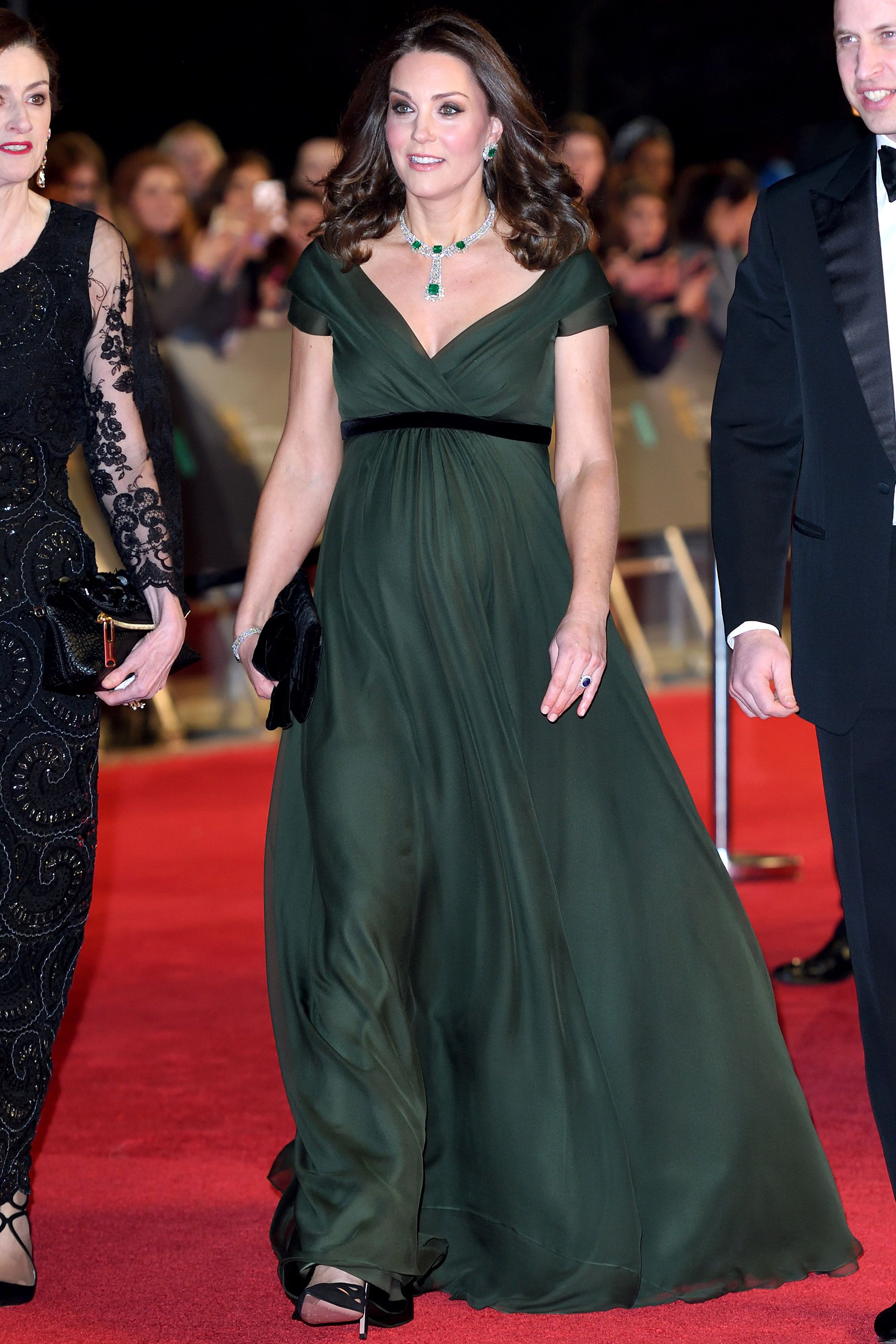 kate middleton pregnant gown