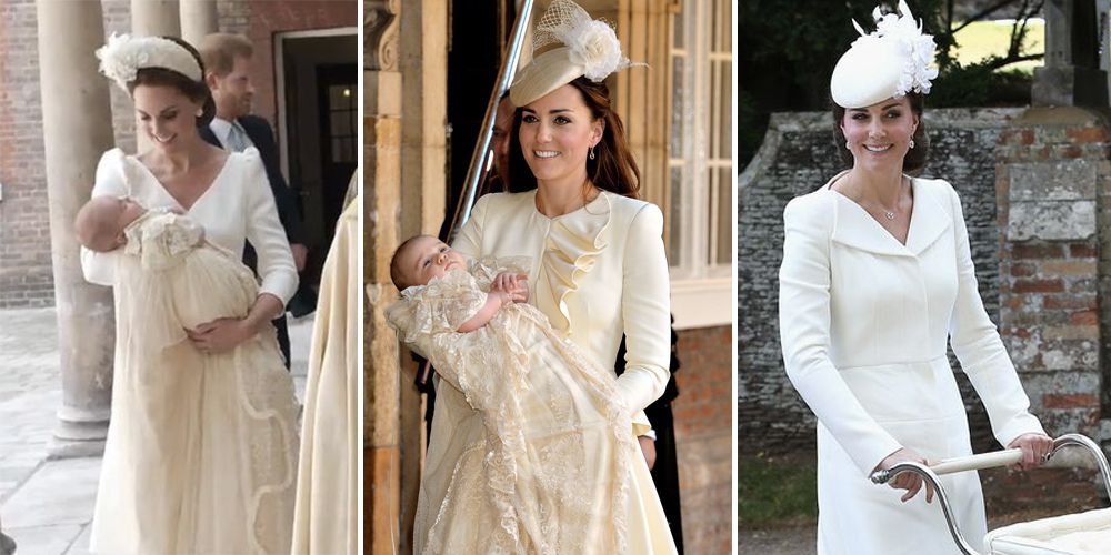 Prince Louis Christening How Kate Middleton S Christening Outfit For Prince Louis Compares To George And Charlotte S