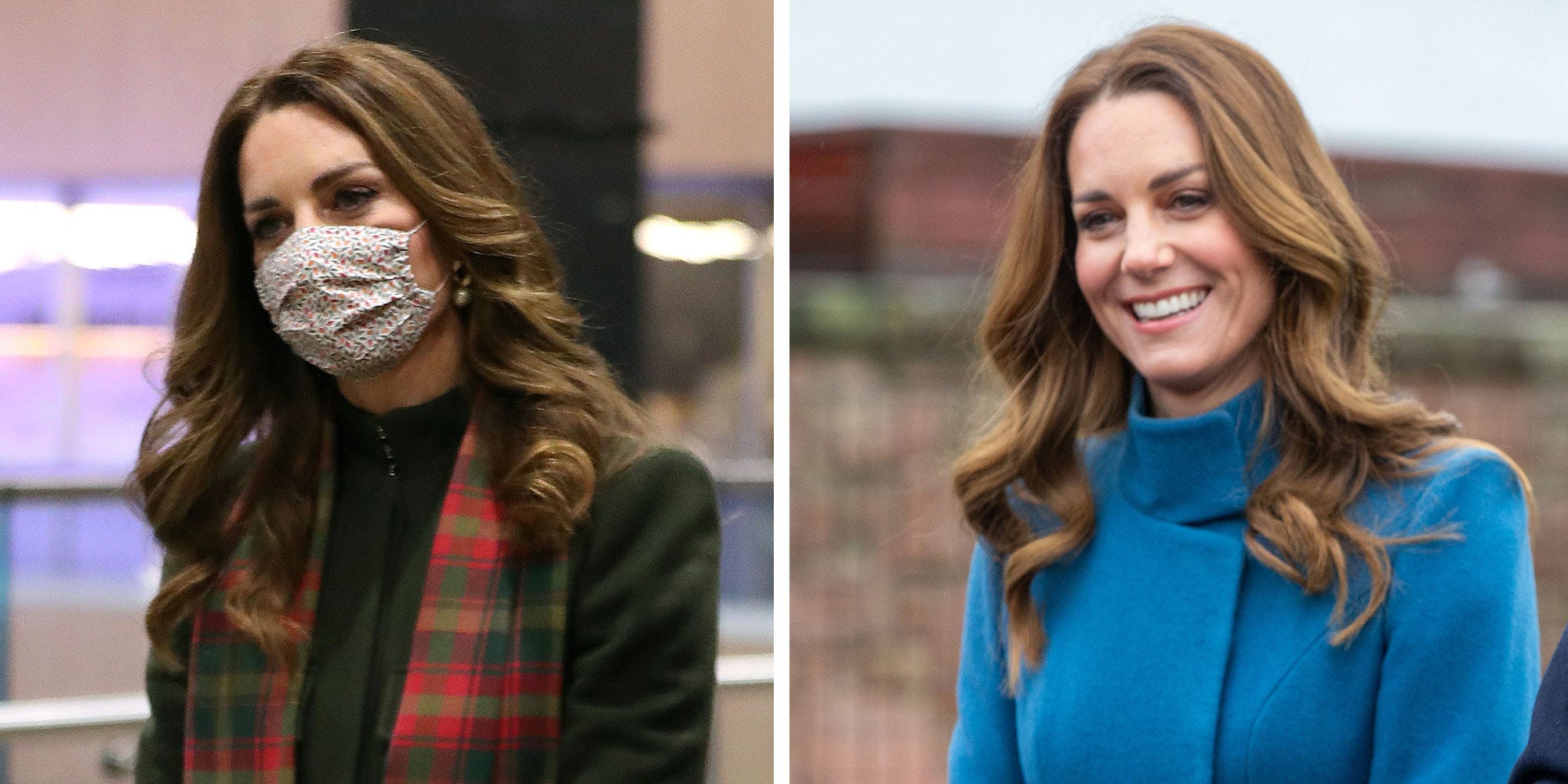 Kate Middleton Brings Out Her Most Colorful Coats for Her Royal Train Tour