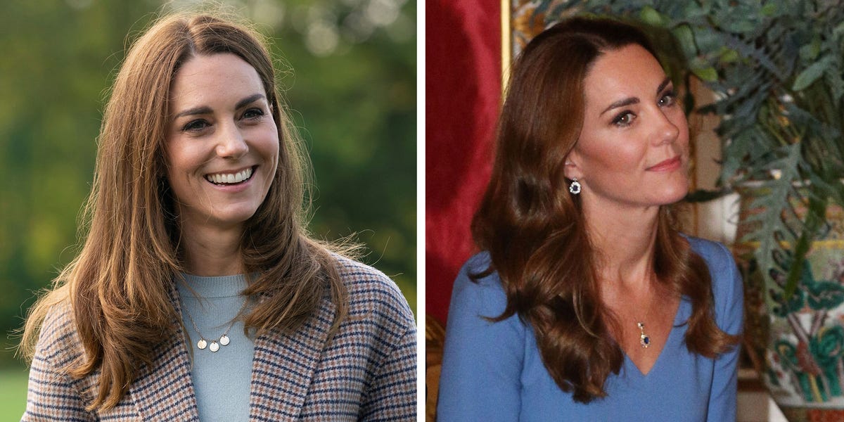 See Kate Middleton's Casual And Formal Blue Fall Outfits