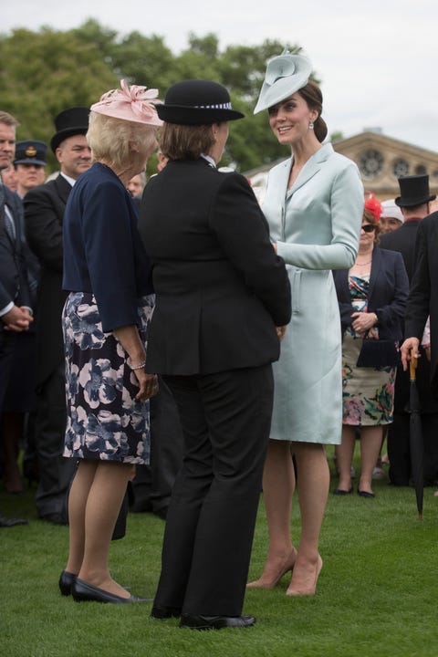 Kate Middleton Is a Pastel Dream at the Queen's Garden Party